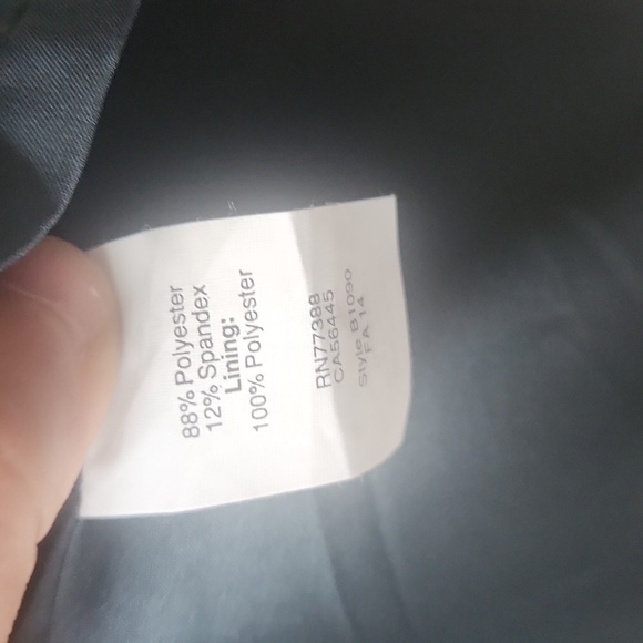 Madewell Anywhere Skater Dress Women Emerald Fit & Flare Back Zip Lined, size 8 - Picture 9 of 11